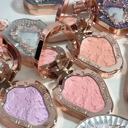 Flower Knows Unicorn Blush Matte Finish Cruelty-Free Powder Blusher Snow Cream Pearls Maquiagem