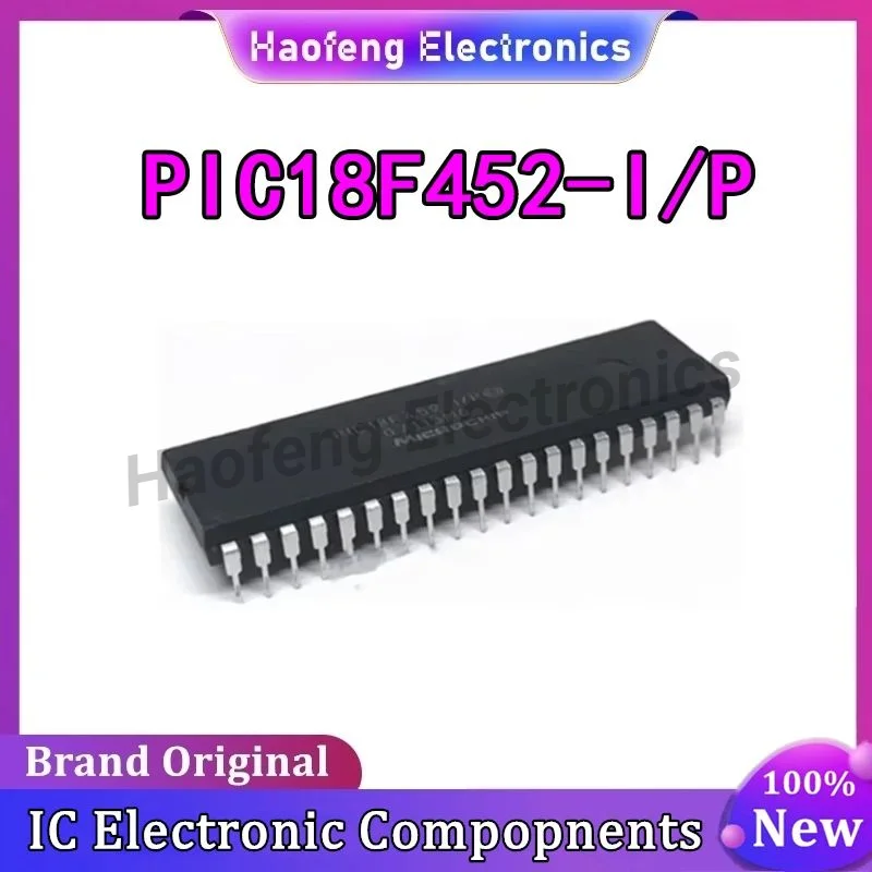 

Чип микроконтроллера PIC18F452-I/P DIP40 в наличии