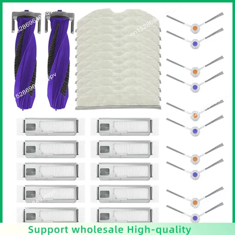 

ABSF, совместимые с Narwal Freo X Plus, запасные части, аксессуары, основная боковая щетка, фильтр Hepa, мешок для пыли, ткань для швабры