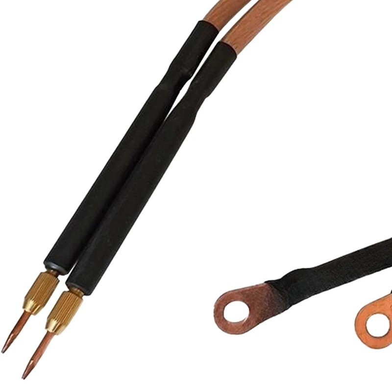 2PCS 25 Square Copper Spot Welding Pen 18650 Power Lithium Battery Spot Welding Machine Copper