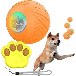 Smart Dog Toy Ball Waterproof Automatic Moving Rolling Ball Electric Interactive Pet Toy for Puppy Birthday Gift Dog Cat Product