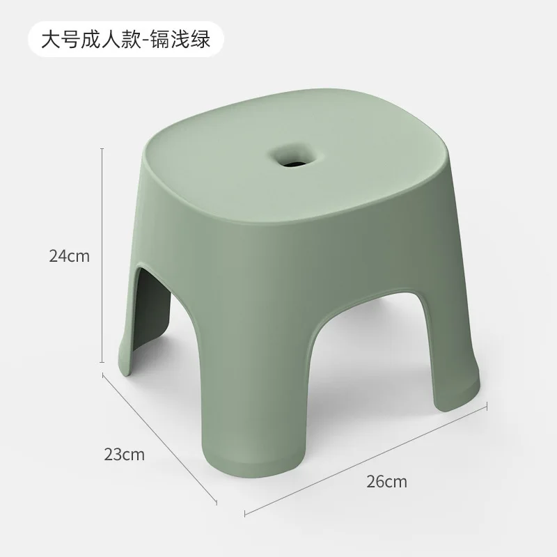 

F14 thickened row of stools bathroom stool non-slip footrest plastic stool bath stool porch shoe stool