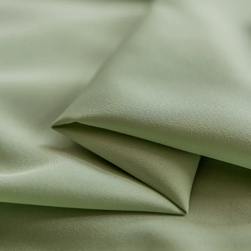 Japanese Minimalisim Tulles Solid Green Sheer Cortinas for Living Room Decoration Window Curtains for Kitchen Modern Flax Tulle