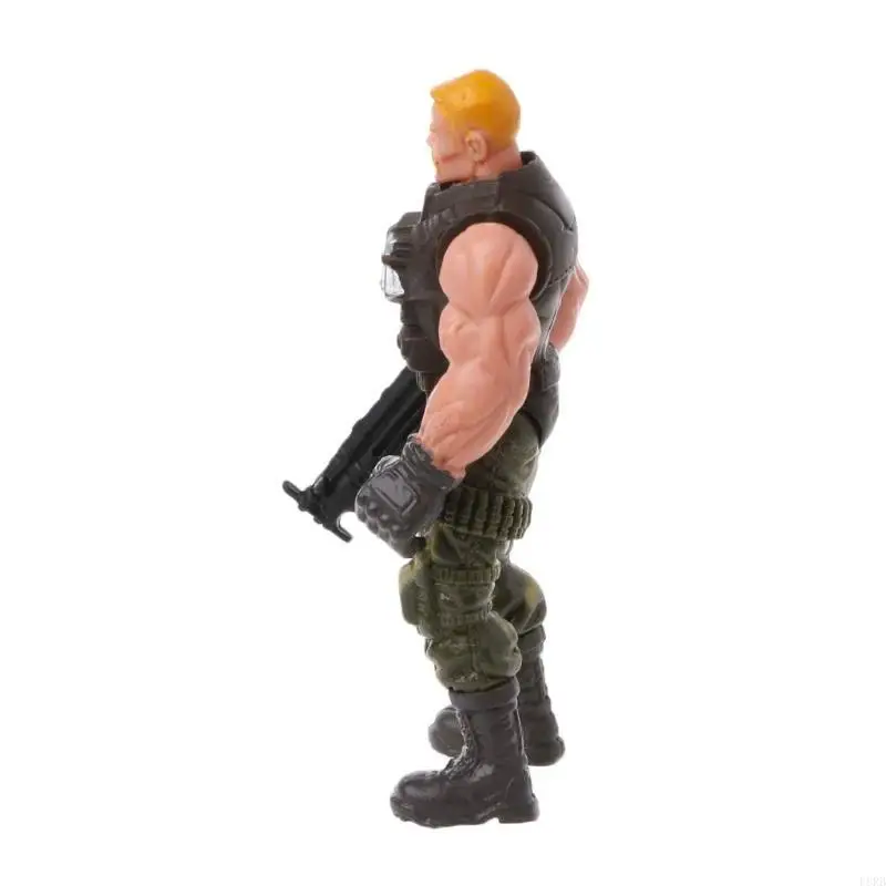 

6Pcs/Set Action Figure Soldiers Toy with Military Figures Child Toy L8RB