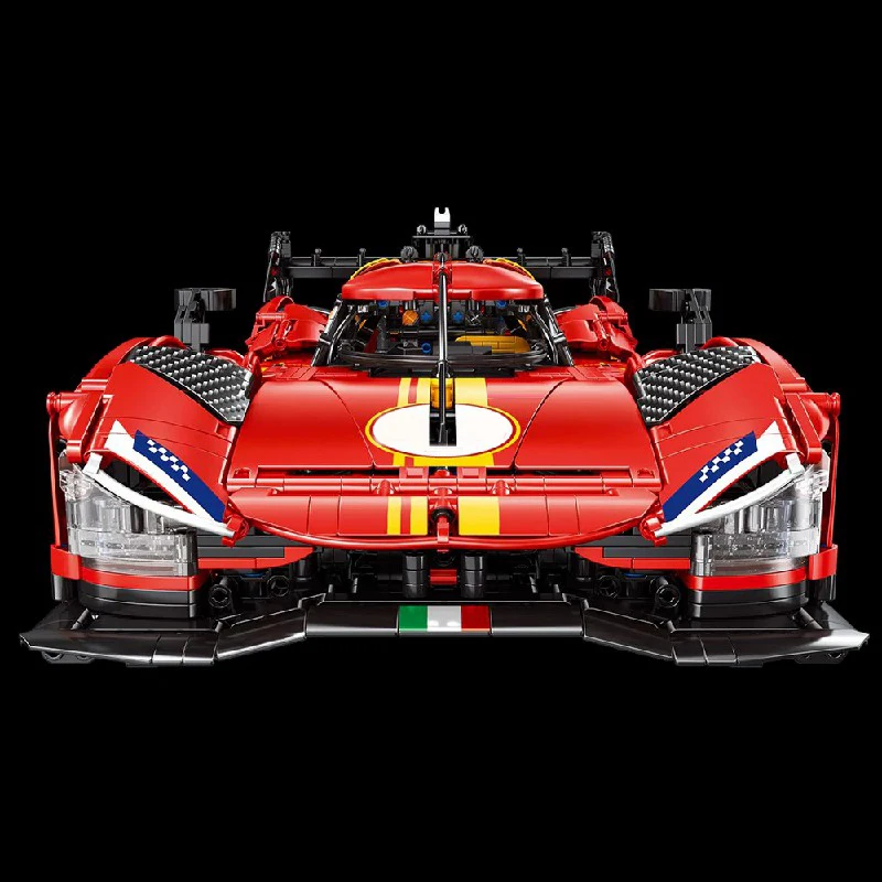 Moc الشهيرة سباق السيارات الجمعية الإبداعية اللبنات لعبة النموذج الفني، الديكور، هدية عيد ميلاد للأطفال 3350pcs #6