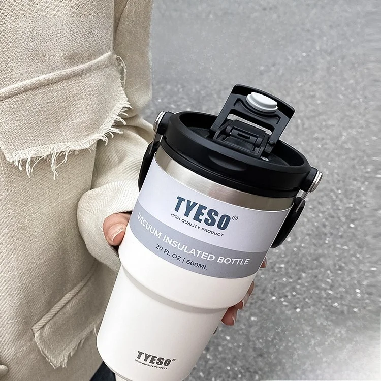 

Stainl Steel Insulated Coffee Cup Large Capaci St Cup Men's High Aesthetic Value Water Cup Cold Proof King Cup Ladies