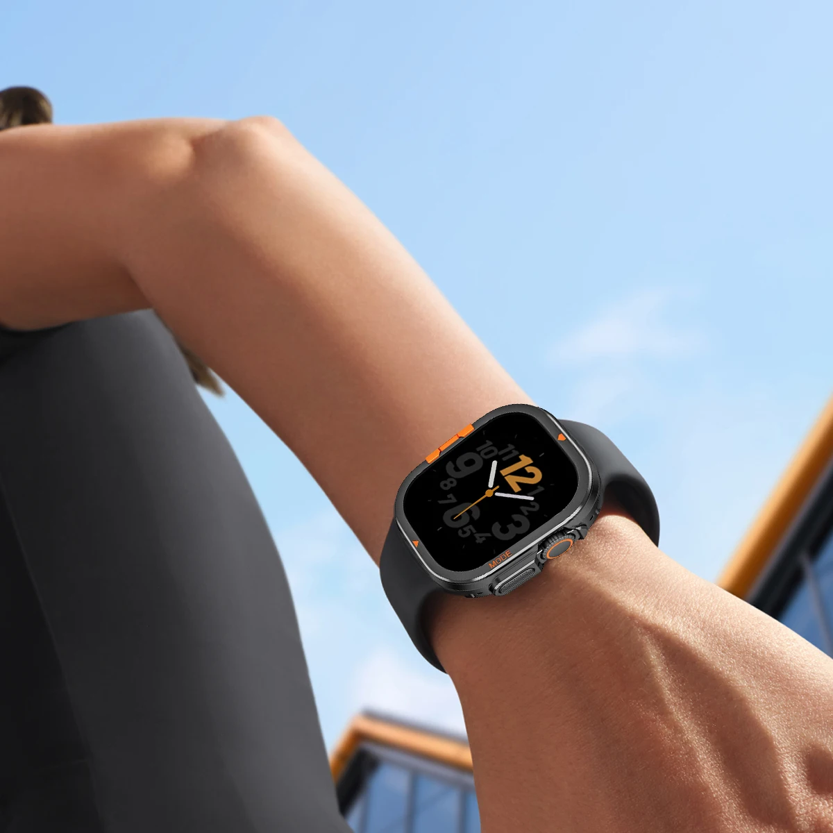 حافظة من سبائك الألومنيوم لساعة أبل Ultra3 49 مللي متر غطاء ساعة معدني ممتص للصدمات لساعة IWatch 11 10 46 مللي متر حافظة واقية ملحقات الساعة