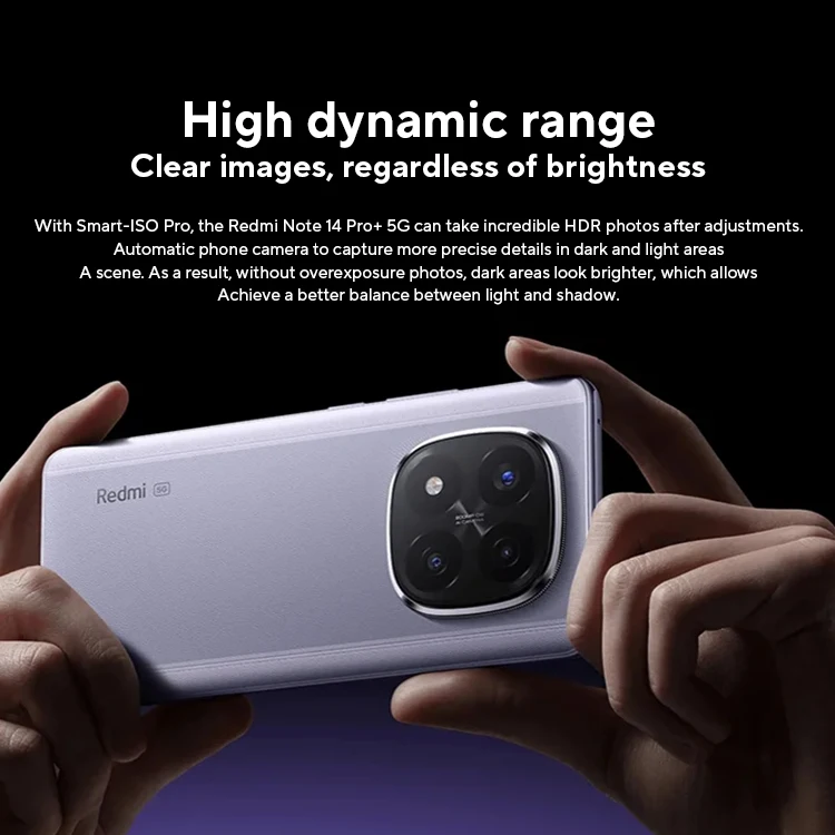 World Premiere Global Version Redmi Note 14 Pro+ 5G 14 pro plus สมาร์ทโฟน Snapdragon 7s Gen 3 200MP กล้องด้านหลัง