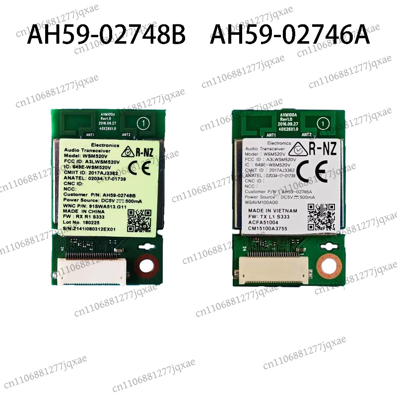 For Samsung Audio Transceiver AH59-02748B AH59-02746A 2017AJ3362 AVM100A WSM520V 649E-WSM520V Bluetooth speaker module