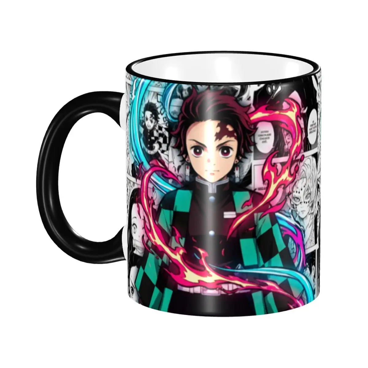 Personalisierte DIY D-Demons Slayers Keramikbecher Japanische Heißblütige Anime-Klassiker-Charaktere Kaffeetassen Kreatives Geschenk
