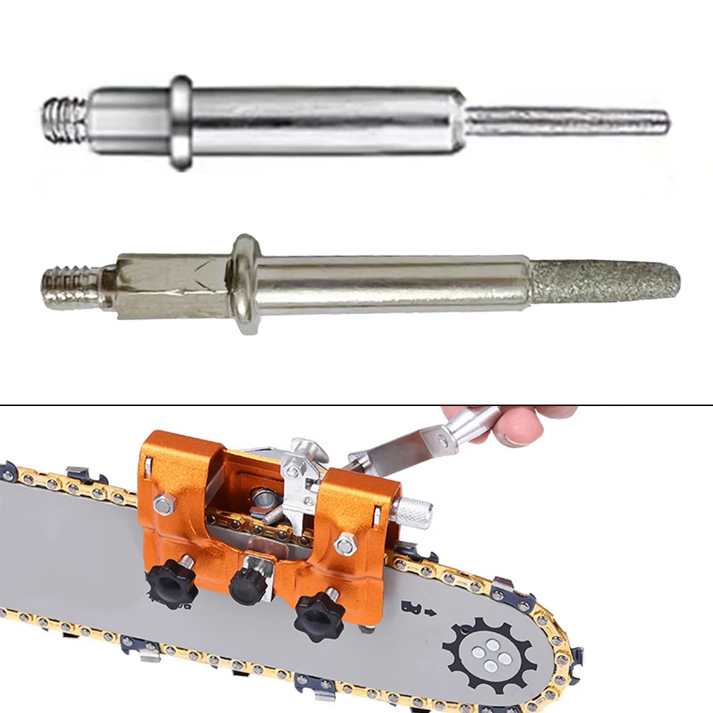 Portable Grinding Head Electric Chainsaw Sharpener Thick/Thin Emery Electric Saw Chain Sharpener Chain Grinder Sharpening Tool