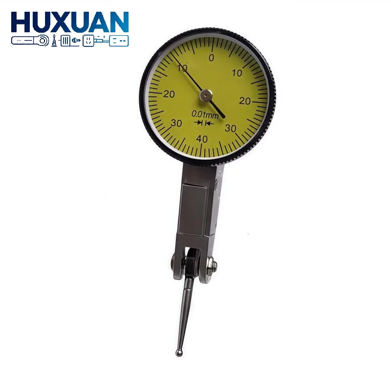 0-0.8mm Level Gauge Scale Precision Dial Test Indicator Digital Dial Indicator Universal Flexible Magnetic Base Stand Holder