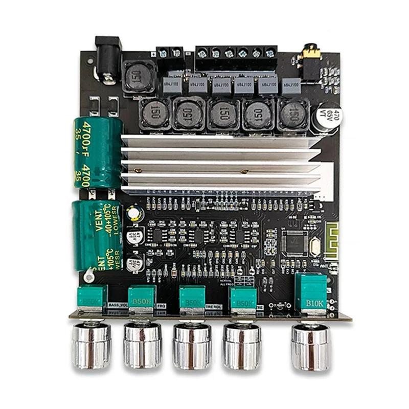 Power Amplifier Board ZK-TB22 5.1 Bluetooth 50W Channel With 100W Subwoofer For Sound Box Without Shell