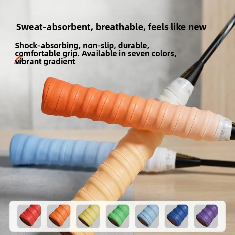 fita-adesiva-antiderrapante-e-absorvente-de-suor-para-raquete-de-badminton-cor-gradiente-fita-especial-para-raquete-de-tenis-dragon-bone-autoadesiva