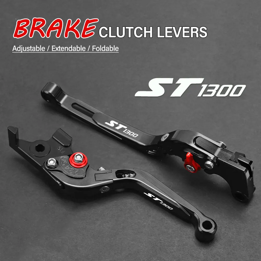 

FOR Honda ST1300 ST 1300 2008-2010 2011 2012 Motorcycle Hand Brake Clutch Adjustable Levers Handle Folding Extendable Lever grip