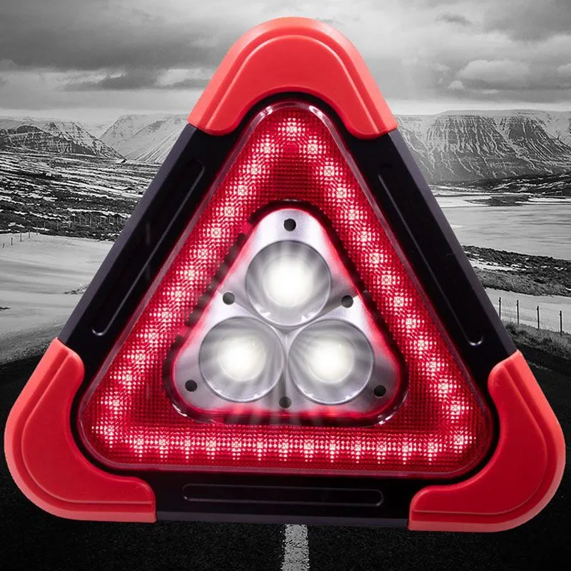 Safety warning signs Motorcycles Car LED Work light Road Safety Emergency Breakdown Alarm lamp Portable Flashing light on hand