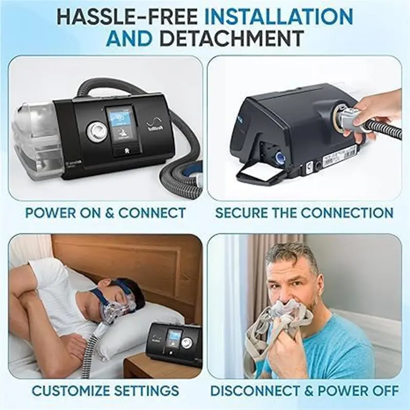 【CHRISTMAS 】CPAP Tubing For Resmed Airsense 10 With Integrated Filter- For Humidified Comfortable Sleep Apnea Therapy Accessory