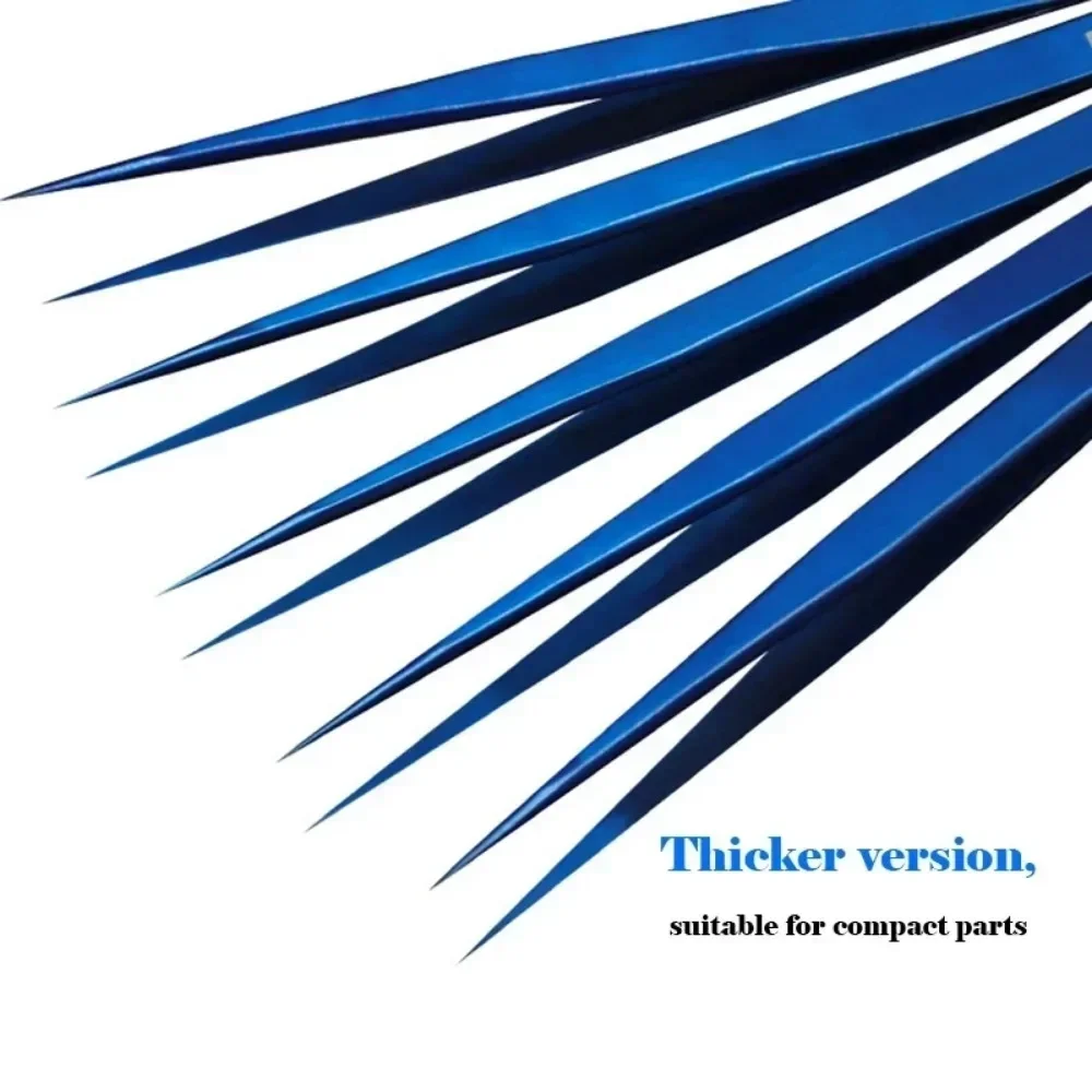 ب & أو ملقط دقيق دقيق للغاية ، فولاذ مقاوم للصدأ ، طرف مستقيم ، ملقاط للهاتف ، لوحة رئيسية ، أدوات إصلاح احترافية