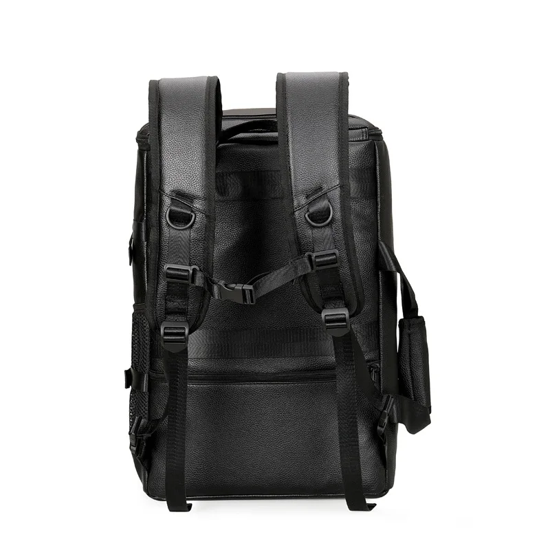 PU Leather Multi Purpose Sports And Fitness Backpack Travel Hiking Bag Camping Bag Cycling Bag Helmet Bag Skateboard Skiing Bag