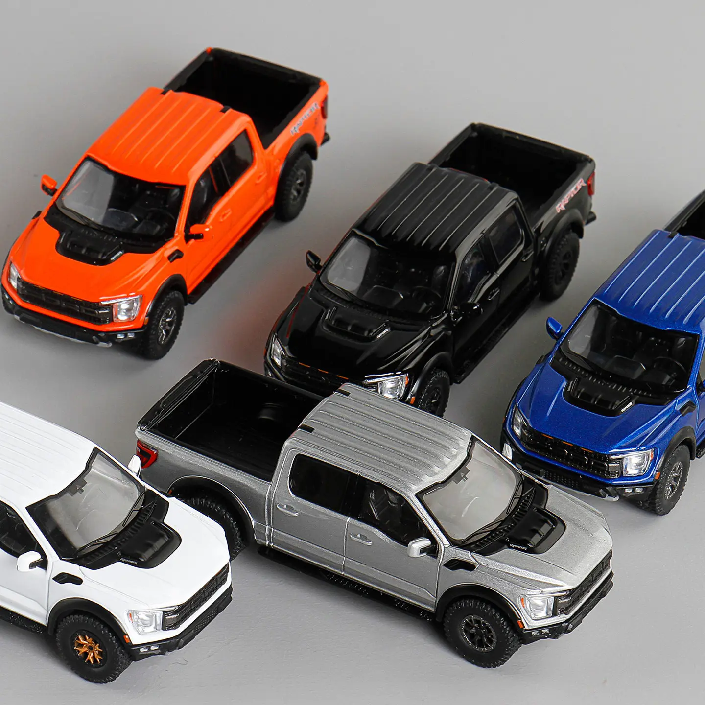 Smallcar 1:64 Raptor F-150 Shock Absorber Tailgate Openable Diecast Alloy Car Model