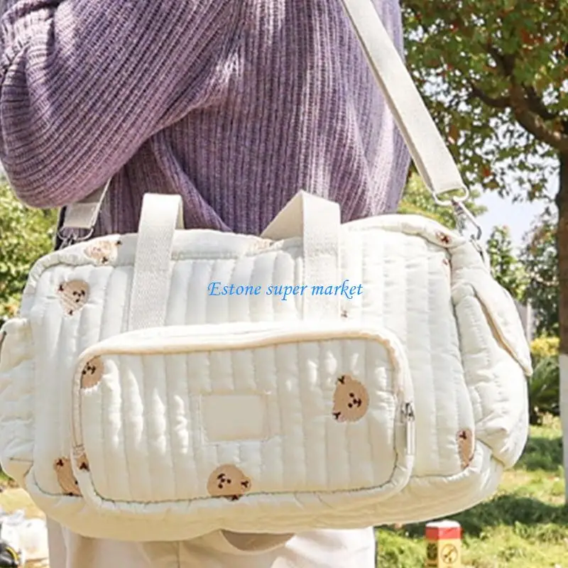 090b Bolsa fraldas fraldas fraldas desenho animado Bolsa organizadora capacidade