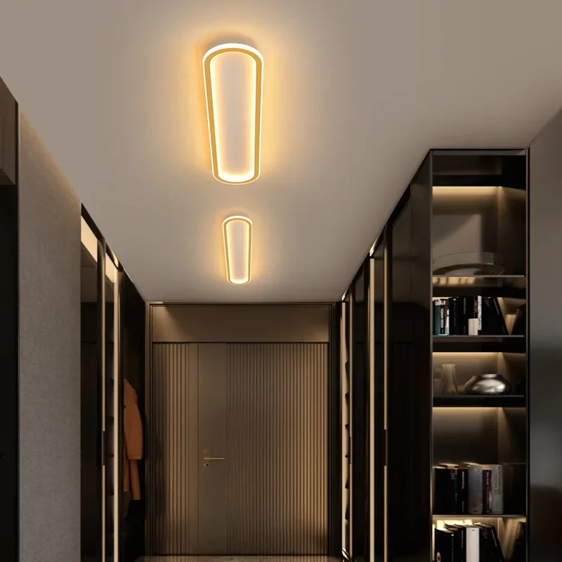 

Nordic Aisle Corridor Ceiling Lamps Led lights Long Entry Foyer Porch Lamp Balcony Lights Cloakroom Lights