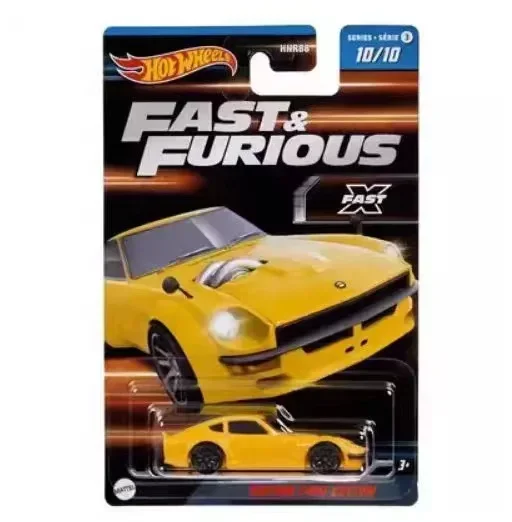 Mattel Hot Wheels Car 1/64 10Pack Fast and Furious Series Set Mazda RX-8 Véhicule Jouets pour Garçons Collection Cadeau