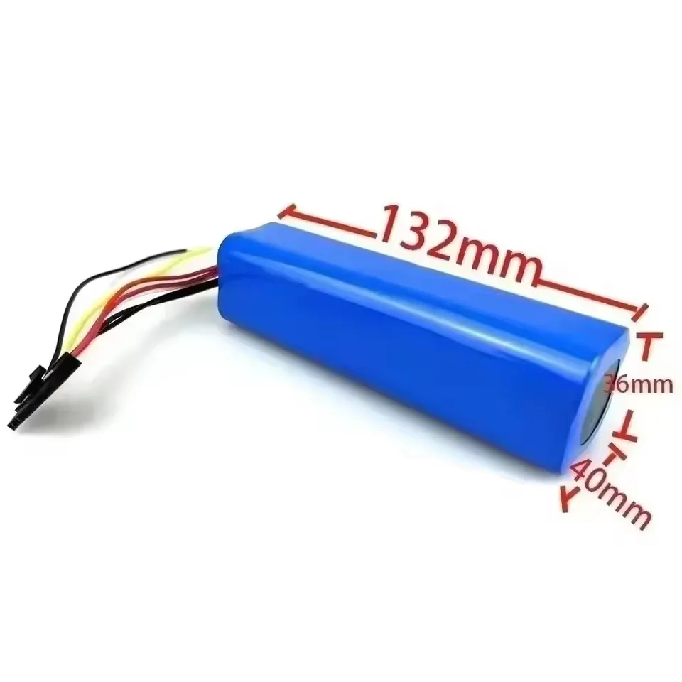 Afbeelding 3: 18650 MH1-4S2P-300S robotbatterij 14,4 V 12800 mAh geschikt voor Cecotec Conga 5090 5490 6090 robotstofzuiger