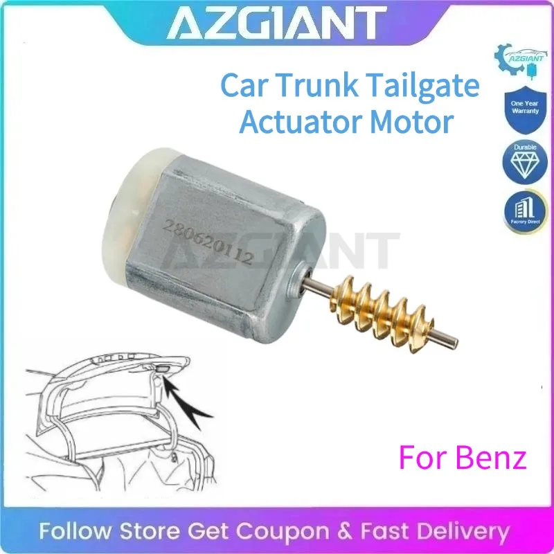 AZGIANT Car Trunk Lock Actuator for 2016-2022 Benz E-Class W213 E220D E300 E350 E450 Power Liftgate Motor Rear Boot Lock Release