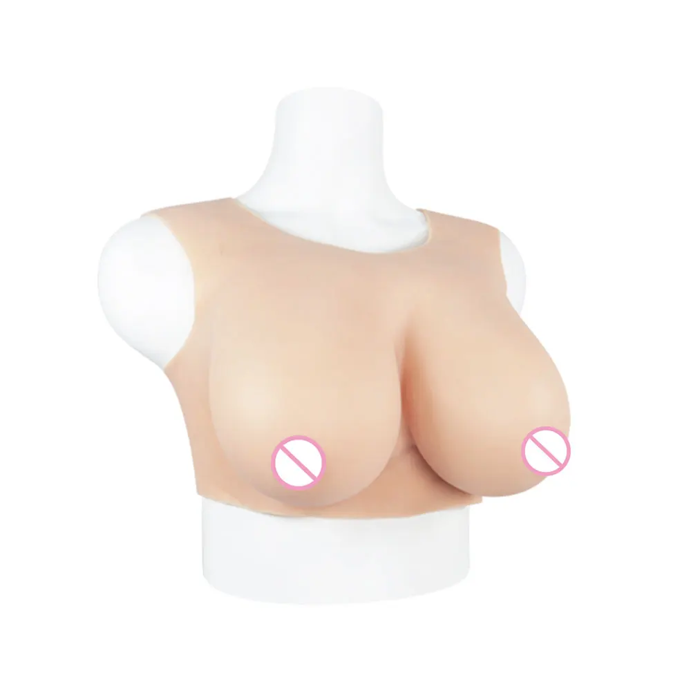 YUERUGOUSilicone Breast Forms Fake Artificial Huge Boobs for Mastectomy Crossdresser Transvestite Sissy Drag Queen Cosplay Chest