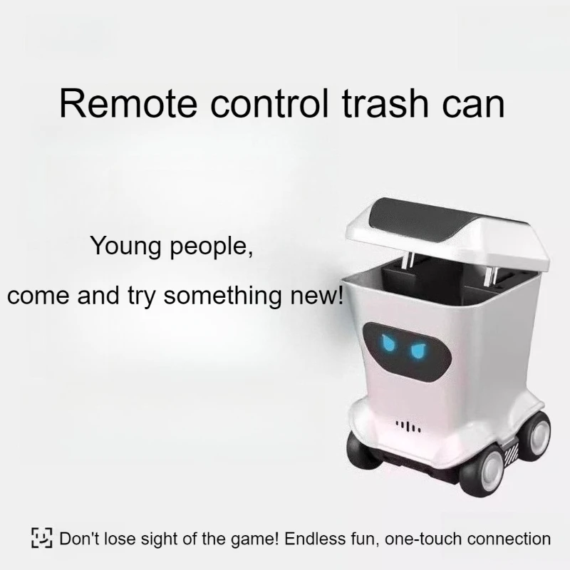 

Мини-мусорный бак с дистанционным управлением, автомобильный умный выключатель света, креативный модный автомобиль с дистанционным управлением, игрушка