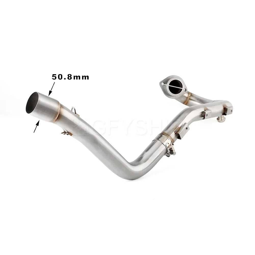 Raptor 700R motocicleta para Yamaha Raptor 700 2015-2025 Raptor 700 R SE 15-25 Escape ATV tubo de conexión de Escape 51MM Slip-on ﻿