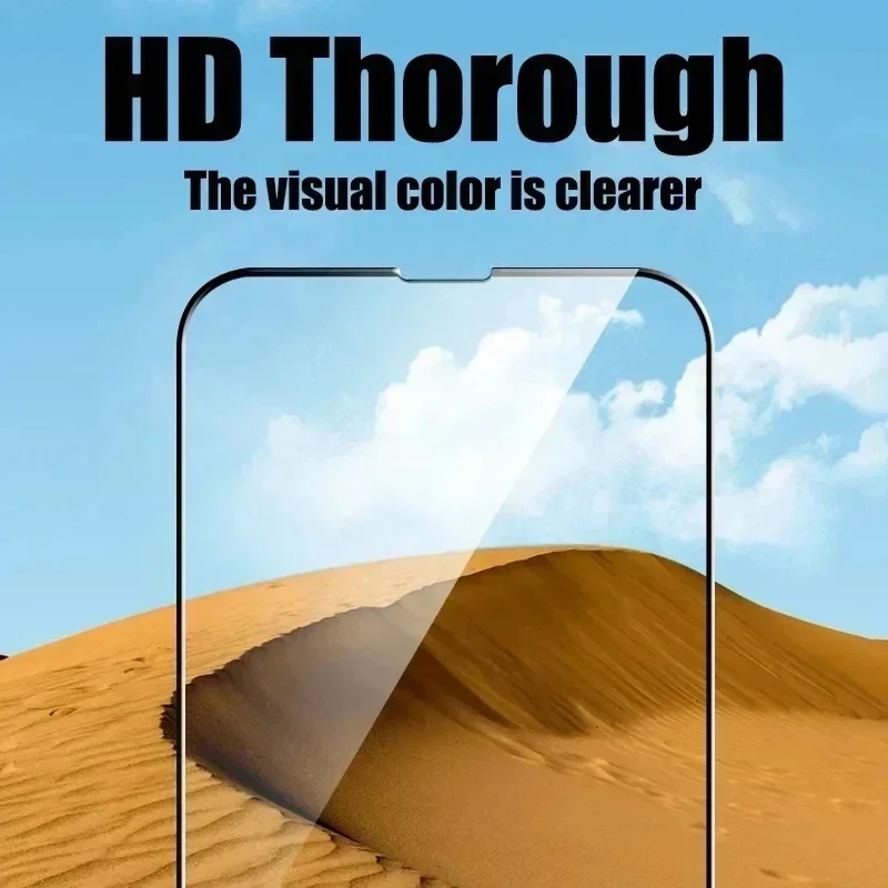 5 قطعة 9D زجاج واقي آيفون 14 11 12 13 15 16 برو ماكس ميني 7 زائد حامي الشاشة آيفون XS ماكس X XR الزجاج المقسى