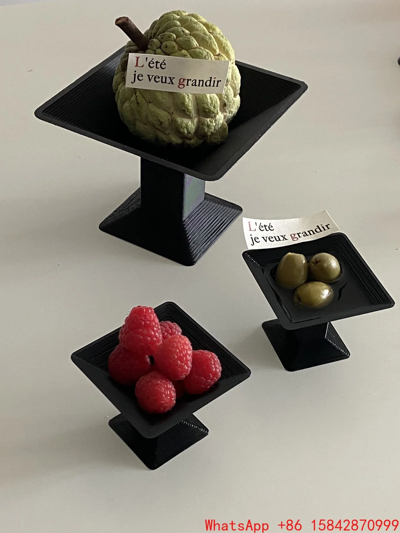 

Storage tray Vintage geometric plastic candy tray