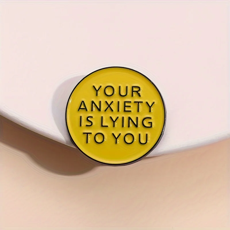 Funky Motivational Pin Badge, 