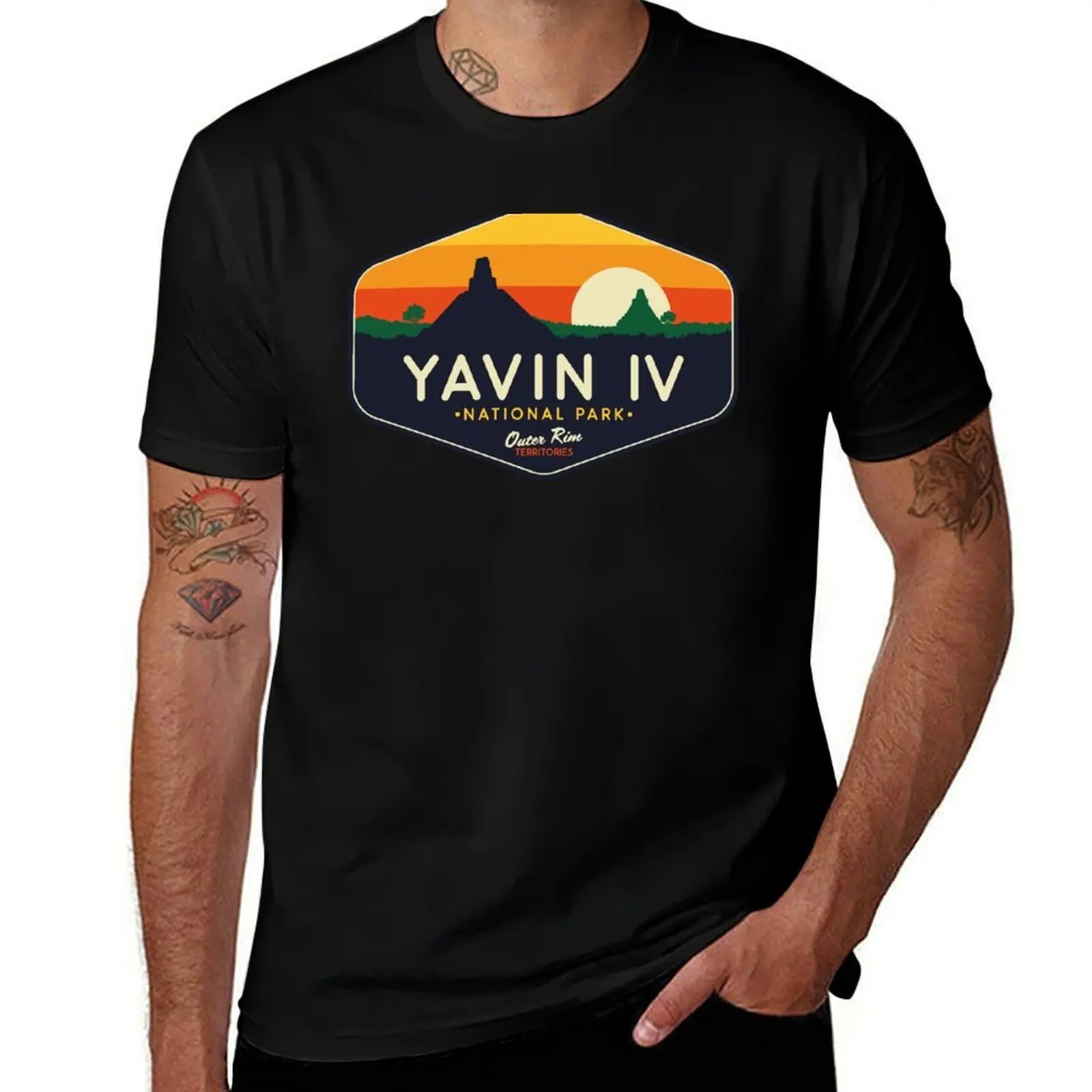 

Yavin IV - National Park T-Shirt funny t shirts man g man t shirts for men T-Shirt