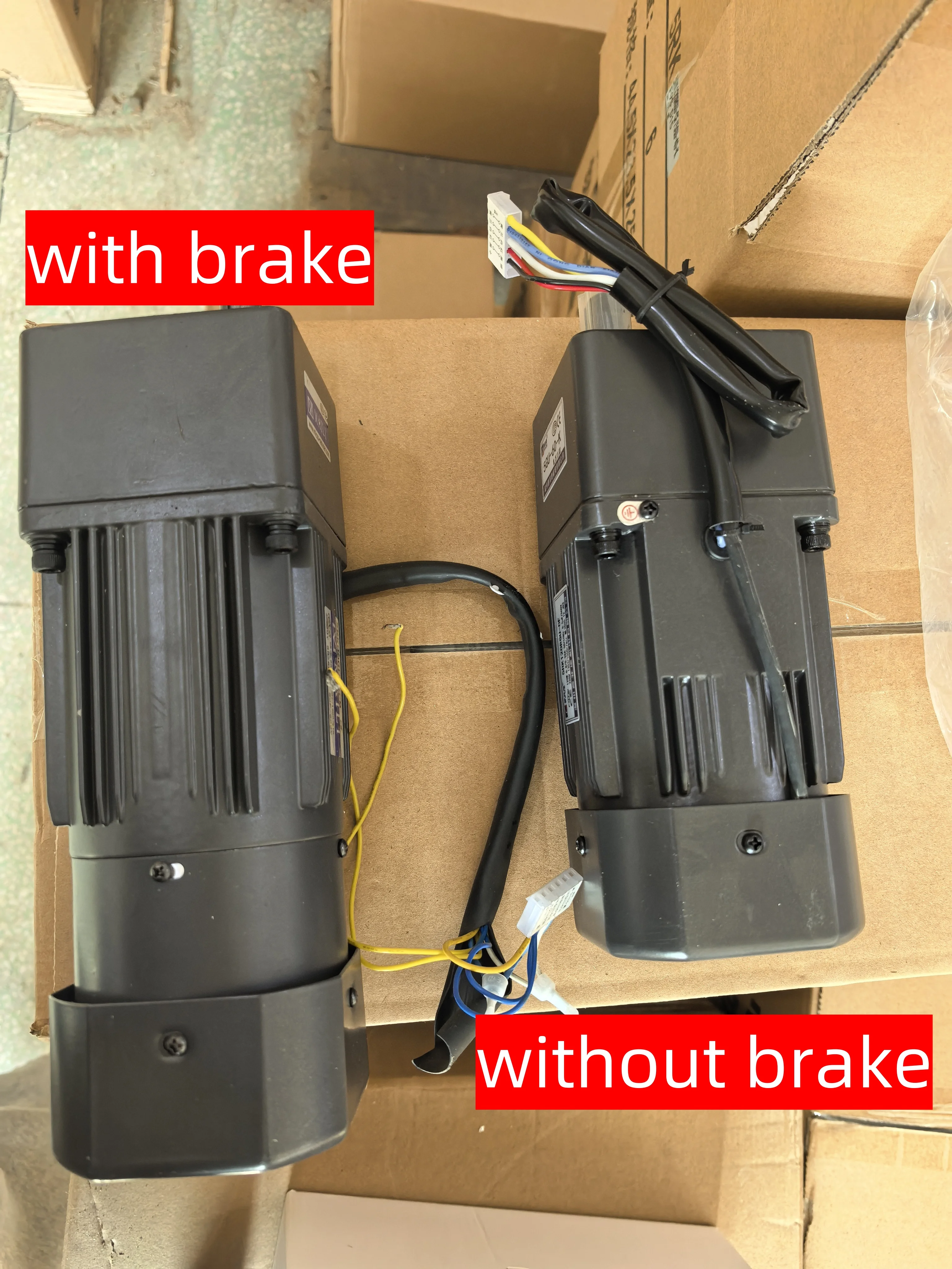 with brake 220V 120W AC Geared Motors Induction Small Machine  2.7/4.5/9/18/22/27/45/90/108/135/180/270 with us-52 set