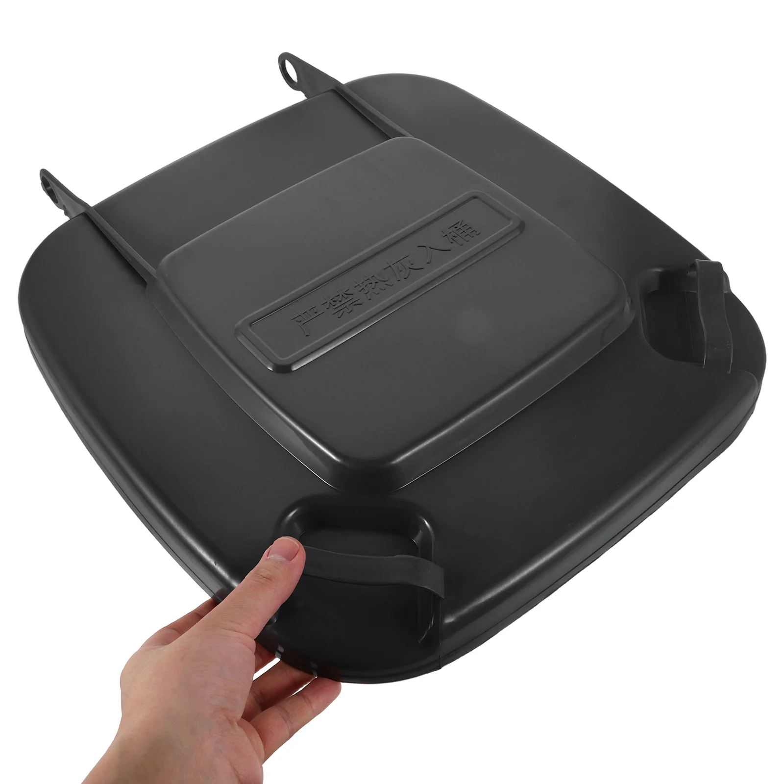 

Plastic Trash Can Lid Replacement Garbage Bin Flip Lid Outdoor Garbage Bins Topper Bucket Cover For Kitchen And Outdoor Use 50L