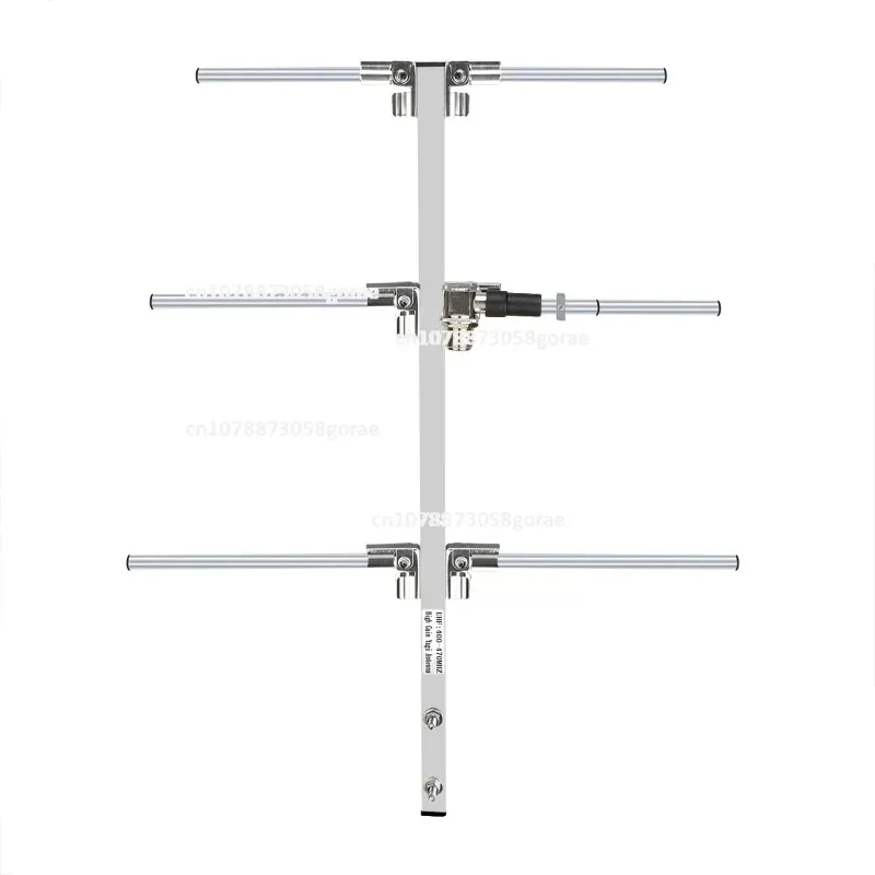 AY02 Foldable Yagi Antenna UHF Directional Antenna Bidirectional Wireless Interphone