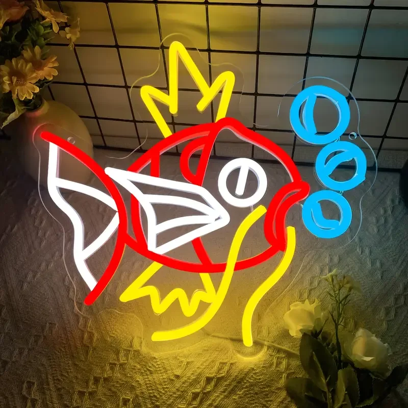 Fishing Neon Sign Dimmable Fly Fishing Neon Sign for Wall Decor LED Room Decoration For Go Fishing Sign Fishing For Gear Store