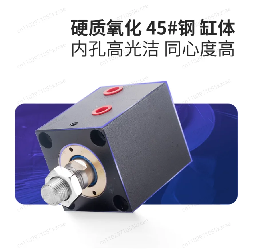 CX-LA40 square thin cylinder: inner or outer tooth version for horizontal mold (JOB type) applications