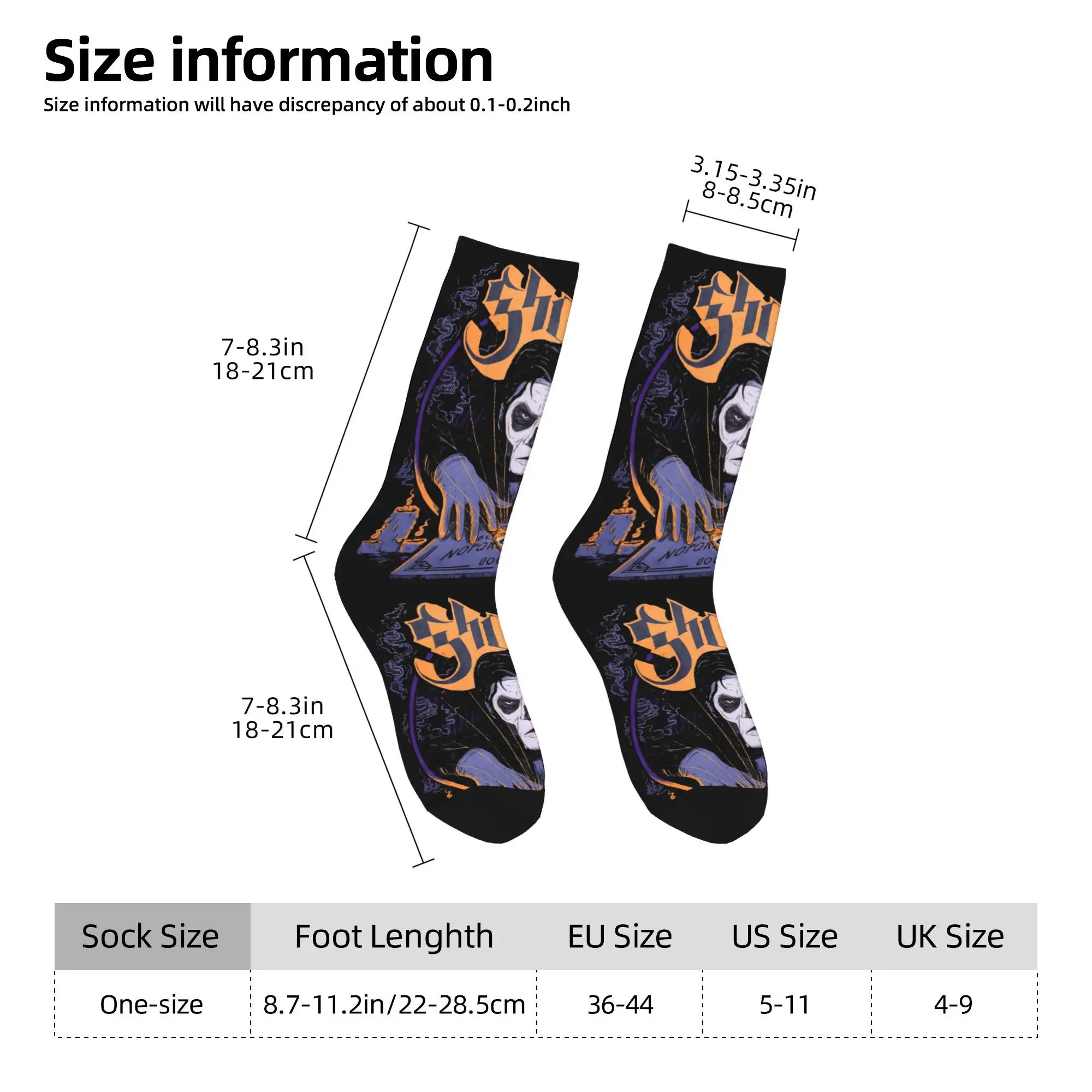 Милые мужские винтажные носки G-Ghosts Rock Dress на заказ, унисекс, теплые удобные носки в стиле панк с 3D принтом