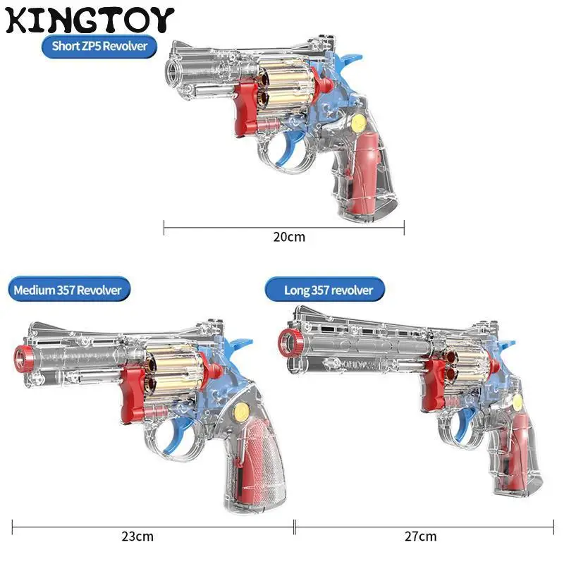 Toy Gun Kids Revolver Airsoft Pistol Paintball Soft Bullet Gun Toy Gun Boy Shooting Weapon War Trauma Fake Gun Bb Pistol Kt500