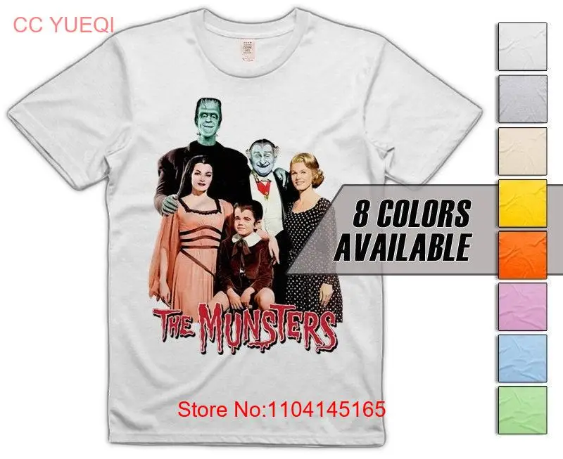 The Munsters V20 Men's T Shirt all sizes S 5XL 8 Colors available long or short sleeves