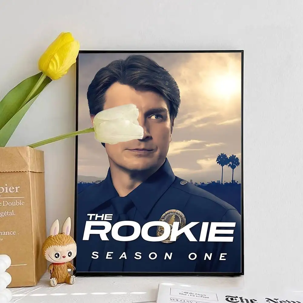 T-The ROOKIE MOVIE ملصقات عتيقة لزجة ريترو كرافت ورقة ملصق DIY غرفة بار مقهى ملصقات طلاء جدران