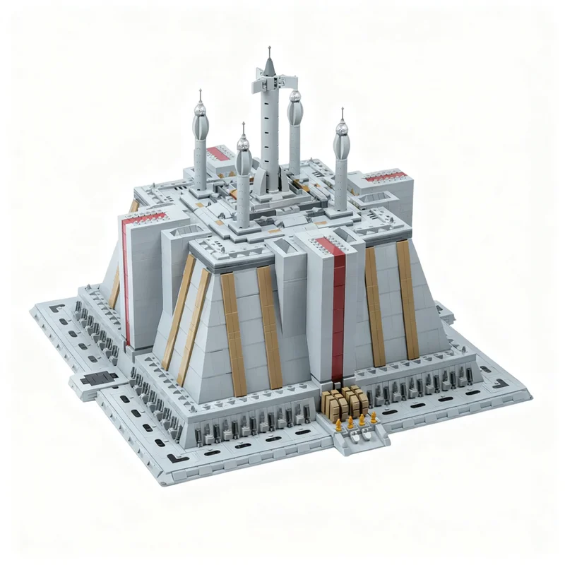 

11739PCS MOC Space Battle Movie Jeded Temple Model Custom Puzzle DIY Creative Ideas Toy Birthday Gift Spaceship Series Gifts