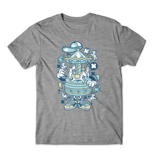 

Carousel T-Shirt 100% Cotton Premium Tee New