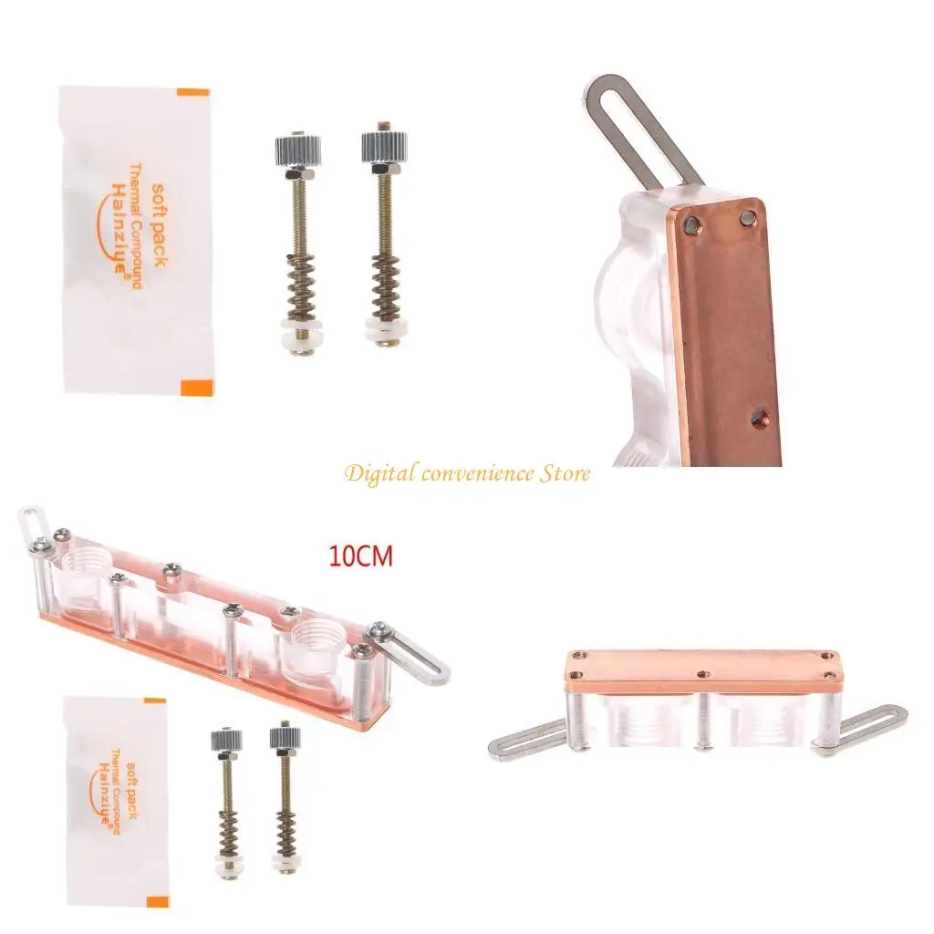 

97QA Многоцелевой MOS-кулер 8 см MOS-водяной блок водяного охлаждения для материнской платы, основной источник питания,