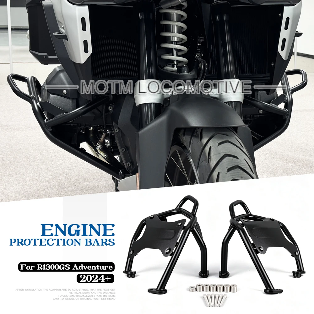 For R 1300 GS Adventure 2024 2025 Motorcycle Accessories Parts Bumper Engine Guard Crash Bars Protector