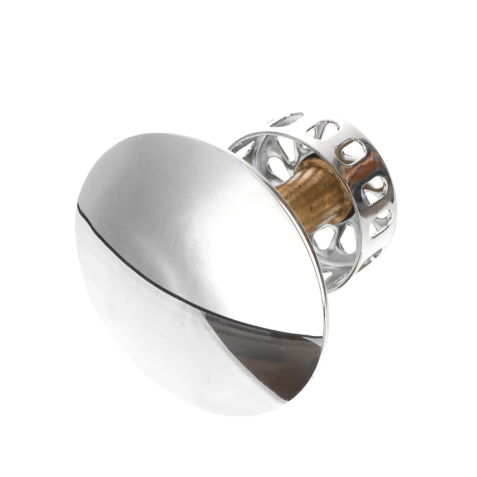 

Professional Push Waste Plug for Basin with Overflow Modern Round Design High Grade Brass Tub Drain Bathroom Drainer